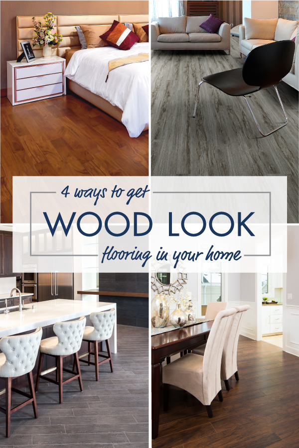 4 ways to get wood look floors in your home