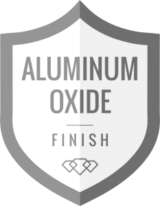 waterproof laminate aluminum oxide finish shield logo