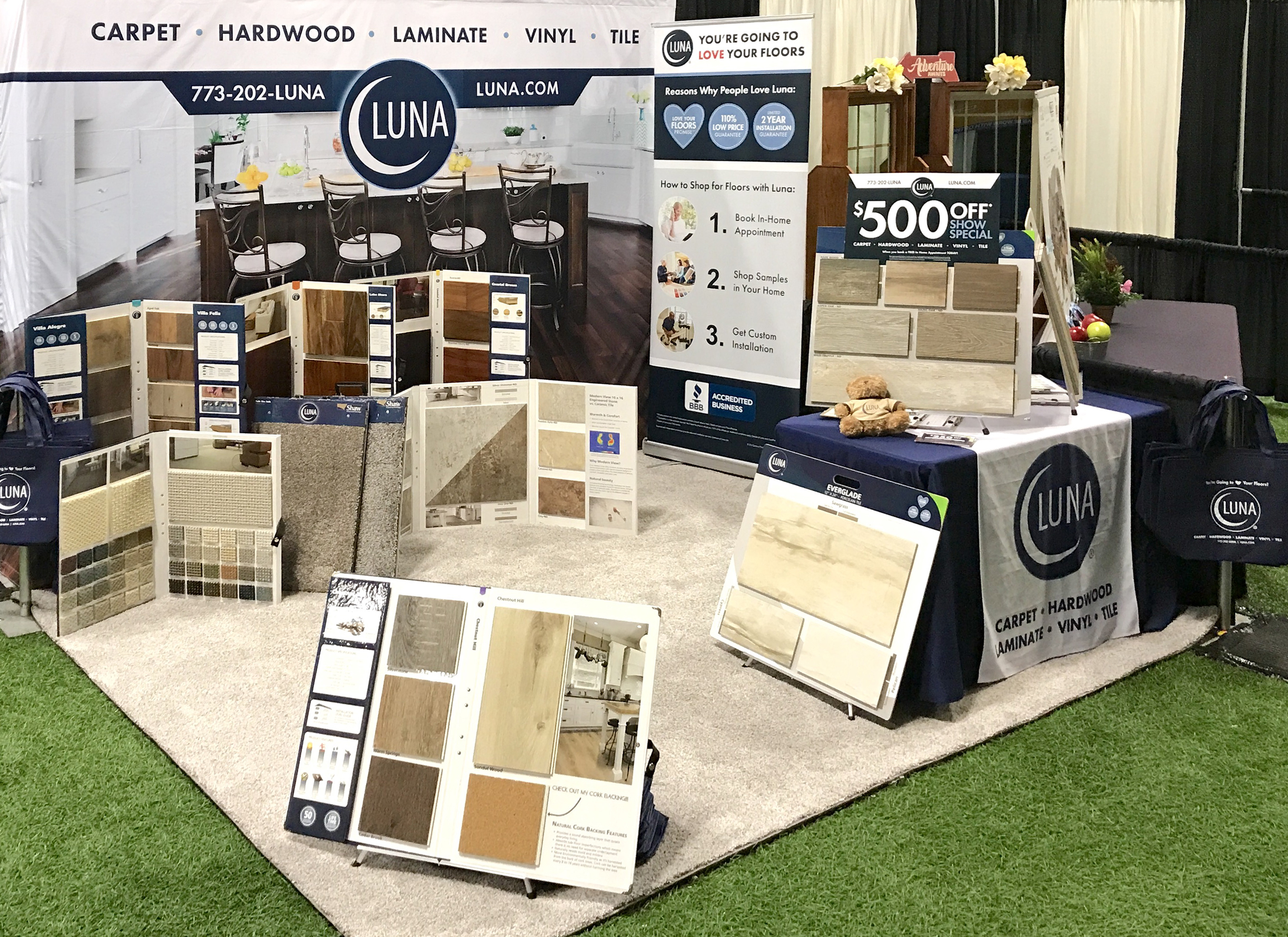 Luna home shows